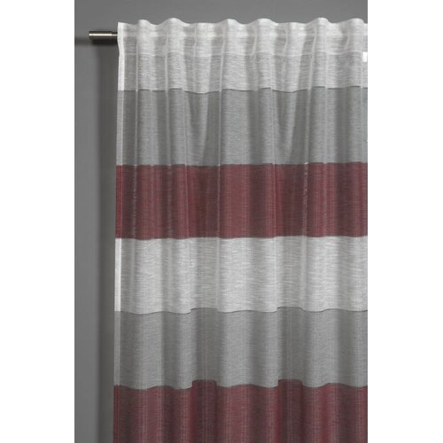  Gotova zavjesa 140x245 100% pl. crvena Slike