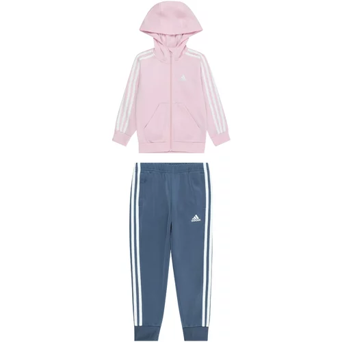 ADIDAS SPORTSWEAR Odjeća za vježbanje 'SHINY' plava / roza / bijela