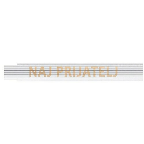 HEKA Zložljivi meter (Dolžina: 2 m, Bela, Natis: NAJ PRIJATELJ) Cene