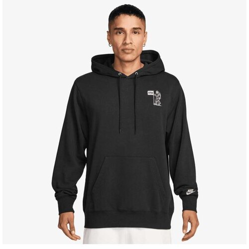 Nike muški duks M nk club ft po hdy moon gfx HQ8594-010 Cene