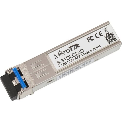 MikroTik S-31DLC20D network transceiver module 1250 Mbit /s SFP 1310 nm Cijene