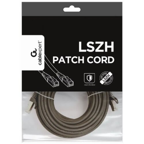  PP6A-LSZHCU-BK-10M Mrezni kabl, SFTP CAT.6A BAKARNI LSZH Patch cord 10m Black Cene