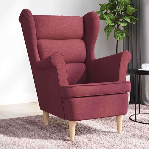  Fotelj Wine Red 74x84x100 cm Tkanina, (21749740) Cene