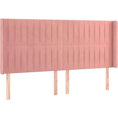  Box spring s madracem LED ružičasti 200x200cm bar&amp;scaron;unasti Slike