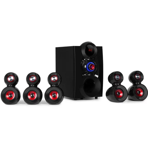 Auna X-Gaming, 5.1 surround audio sustav, 380 W max., OneSide subwoofer, BT, USB, SD