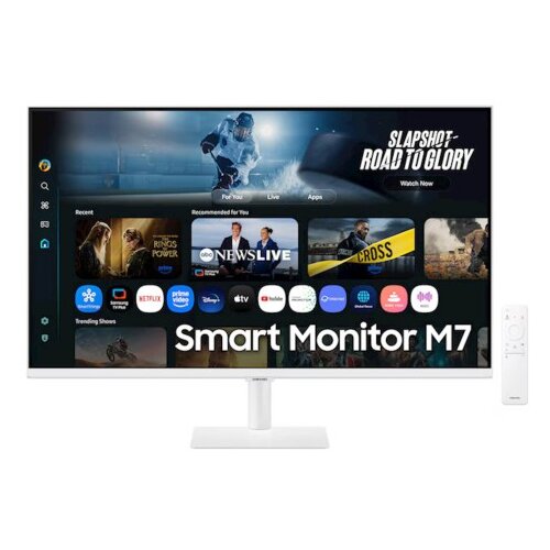 Samsung Monitor 32 M70F Smart M7, VA, 3840x2160, 2x HDMI, USB-C, Wi-Fi, BT, bel Cene