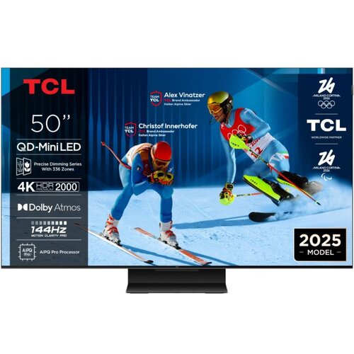 Tcl 50"C7K 4K QD-Mini LED TV144Hz Google TV Game MasterAudio BANG & OLUFSEN HDR Premium Cijene