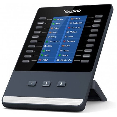 Yealink EXP43 IP add-on module Black, Grey 23 buttons Cene