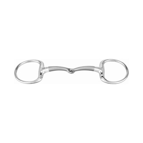 Sprenger SATINOX brzda, Eggbutt Bit 14 mm Single Jointed - Stainless Steel - 125 mm Cene