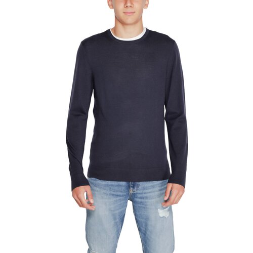 Calvin Klein Jeans Puloverji MERINO RWS CREW NECK K10K109474 Modra Cene