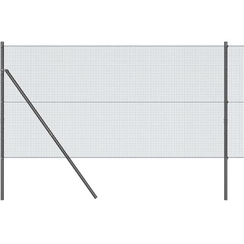  Zavarena žičana ograda za fiksaciju 50 x 1 m Siva Mreža Slike