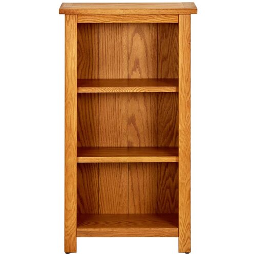 Maison Chic Knjižna omara - Knjižni regal 45x22,5x82 cm trdna hrastovina, (21723519) Cene