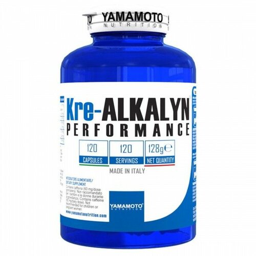 Yamamoto Nutrition kre - Alkalyn Performance Yamamoto 120 kapsula Cene
