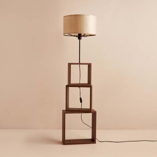 Opviq AYD-3470 Beige Wooden Floor Lamp O&amp;Scaron;TEĆENO Slike