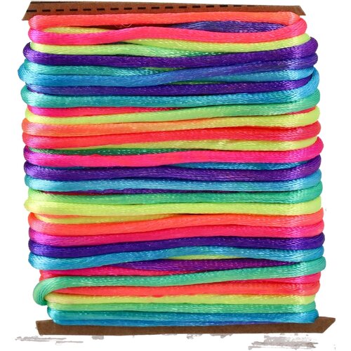 Junior Crafty ropy, kraft dekorativna traka, neon, 10m Cene