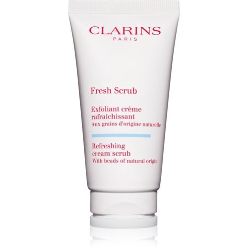 Clarins Fresh Scrub Refreshing Cream Scrub kremasti piling za hranjenje kože in ohranjanje njenega naravnega vlaženja 50 ml Cene