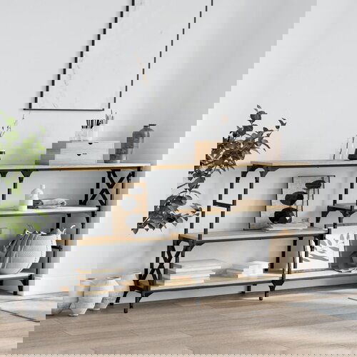 vidaXL Klubska mizica sonoma hrast 150x29x76,5 cm inženirski les Cene