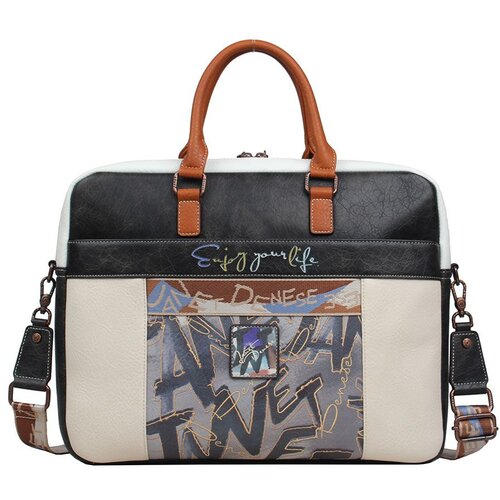 Janet Torba fashion poslovna mini Master Piece FW25 40X10.5X31 cm J-155A P14 Net Slike