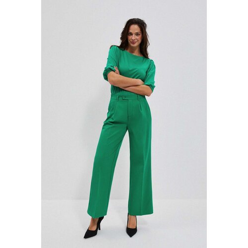 Marisse Women's Trousers L-Sp-4004 Green Cene