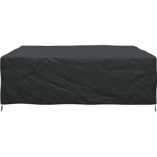 VidaXL Navlaka za vanjski namje&amp;scaron;taj Crna 220 x 220 x 70 cm 210D Slike