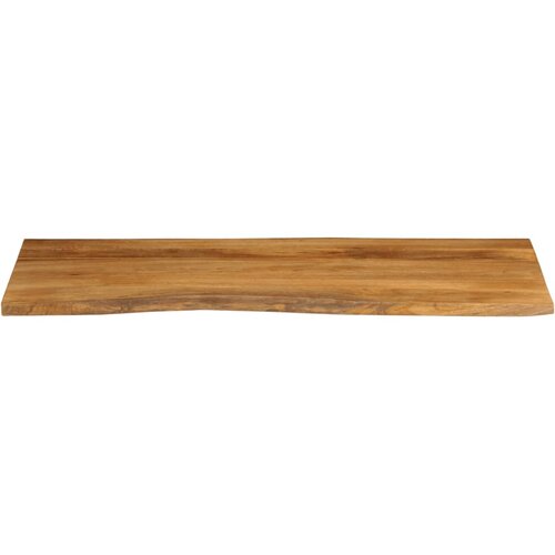 Stolna ploča 140x60x2,5cm od masivnog drva manga sa živim rubom Slike