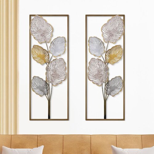 WALLXPERT salim ACH163-2 multicolor dekorativni metalni zidni dodatak set (2 komada) Cene