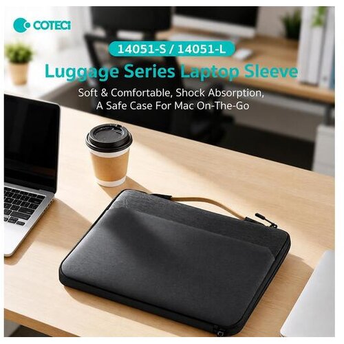  Coteci Torba za laptop 14051 15&amp;ndash;16&amp;quot; siva Slike