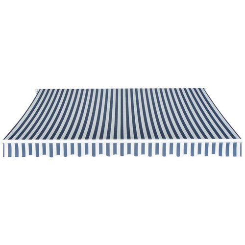 Tenda Sklopiva tenda na ručno upravljanje 350 cm crno-bijela Slike