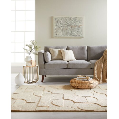 Flair Rugs Ručno rađen vunen tepih u prirodnoj boji 240x340 cm Gigi &amp;ndash; Slike