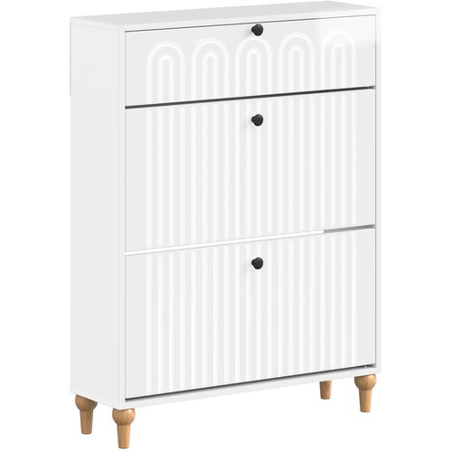  Ormar za cipele ALKMAAR 78 x 24 x 103 cm Konstruirano drvo Cijene