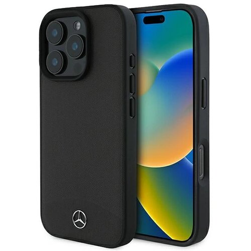 Mercedes-Benz USNJENI OVITEK MERCEDES MAGSAFE ZA IPHONE 16 PRO MAX OVITEK ČRN, (21897715) Cene