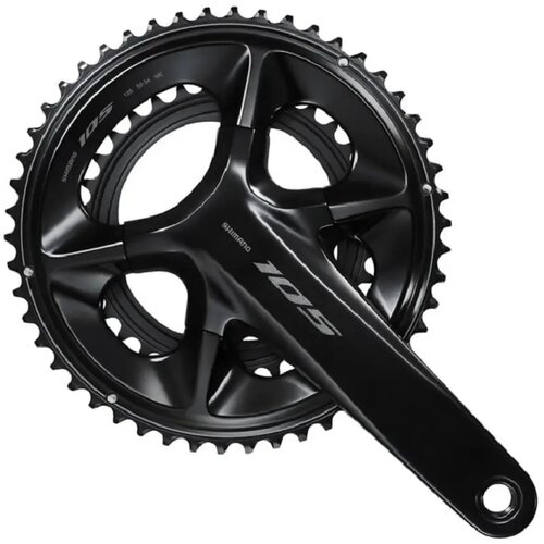  Pogon Shimano, Fc-R7100, 105, For Rear 12-Speed, Hollowtech 2, 170Mm, 50-34T W/O Cg, W/O Bb Parts, Black, Ind.Pack Slike