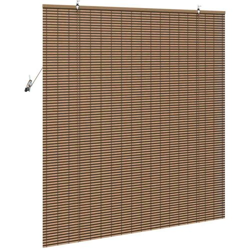 VidaXL Zavjese i sjenila sa zavjesama Smeđa 150 x 160 cm bambus Slike