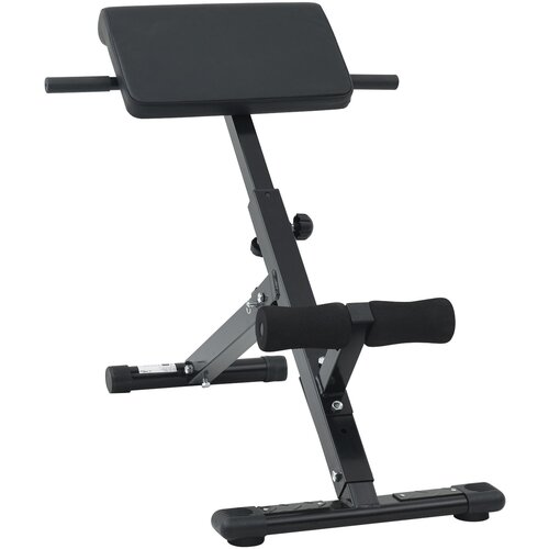 vidaXL Hyperextension klupa 120 kg Sklopiva i Podesiva Čelik Cijene