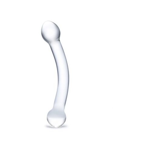 Gläs Curved G-Spot Stimulator Glass Dildo Cijene