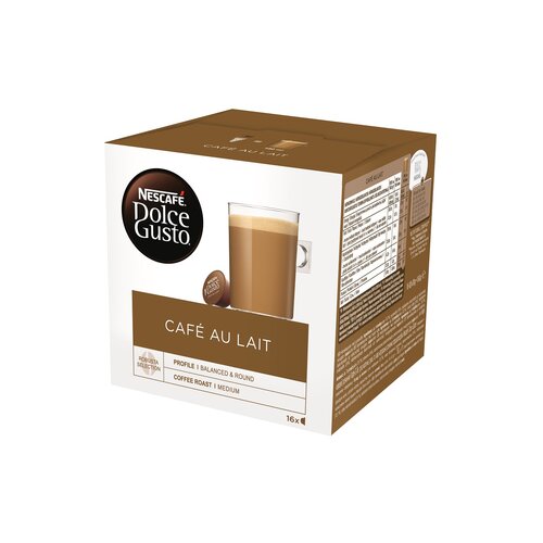 Nescafe Nescaf&amp;eacute; Dolce Gusto kapsule Caf&amp;eacute; au Lait 160g (16 kapsula) Slike