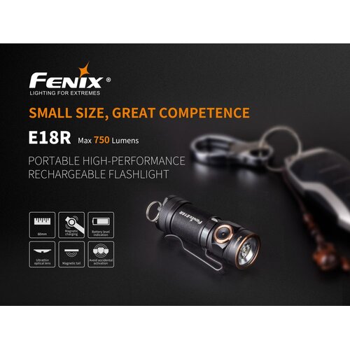 Fenix svjetiljka ručna E18R LED Slike