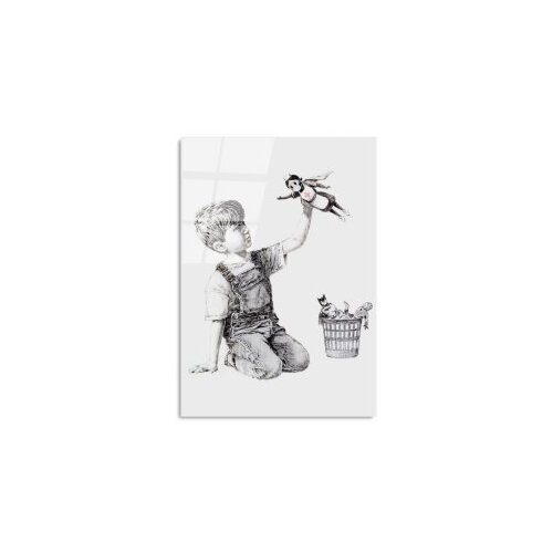 Wallxpert Slika od kaljenog stakla 45x65cm Slike