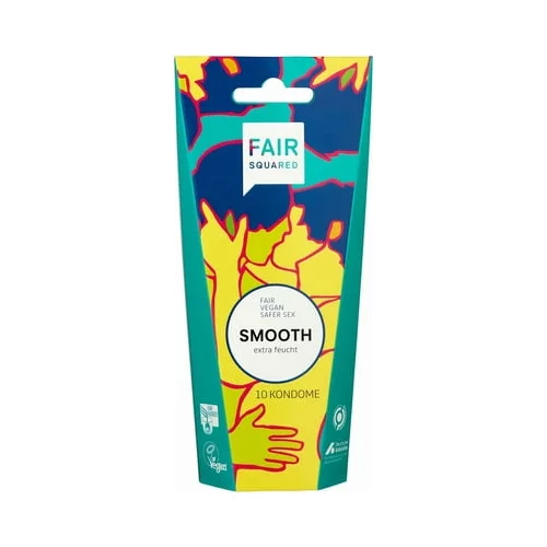 FAIR Squared Smooth Fair Trade Vegan Condoms 10 pack