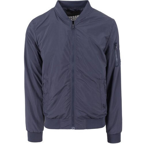 Urban Classics Navy Light Bomber Jacket Cene
