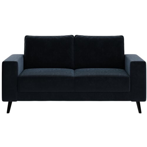 Ghado tamnoplava baršunasta sofa Fynn, 168 cm Cijene