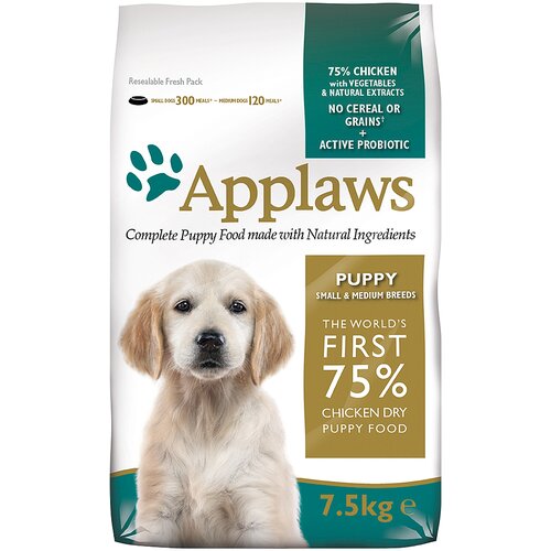 Applaws Puppy Piščanec za male & srednje velike pasme - 7,5 kg Cene