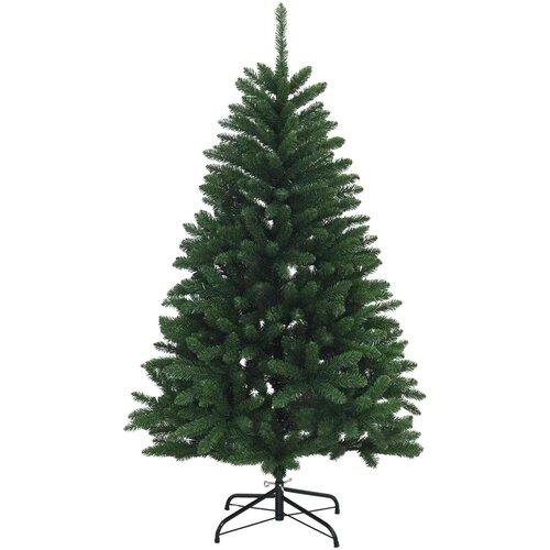  Umjetno božićno drvce srednje zeleno s kuglicama 180 cm Slike