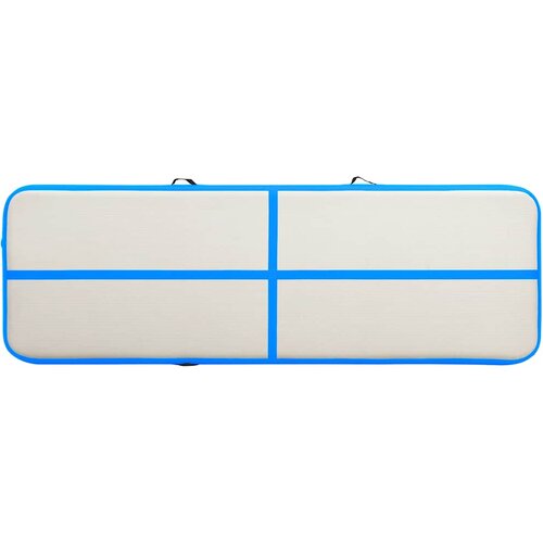  Strunjača na napuhavanje s crpkom 300 x 100 x 15 cm PVC plava Slike