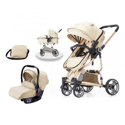  Kolica za bebe 618 bbo tiffany set - beige Cene