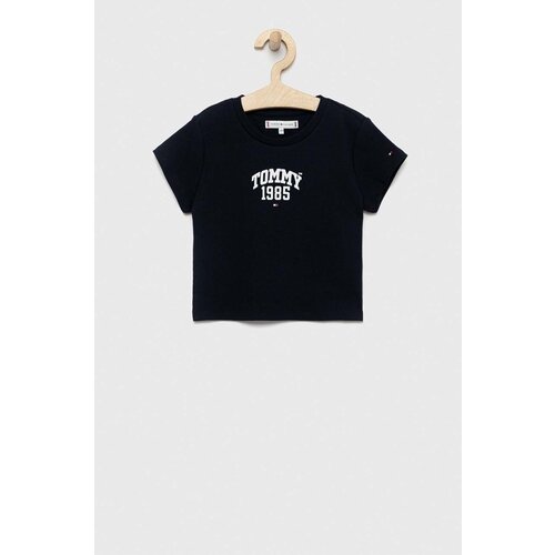 Tommy Hilfiger Otro&amp;scaron;ka kratka majica mornarsko modra barva Slike