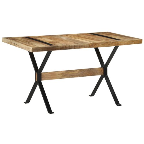 vidaXL Jedilna miza 140x70x76 cm robusten mangov les Cene