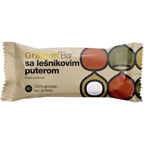 Granum Bar sa lešnikovim puterom 30g Cene