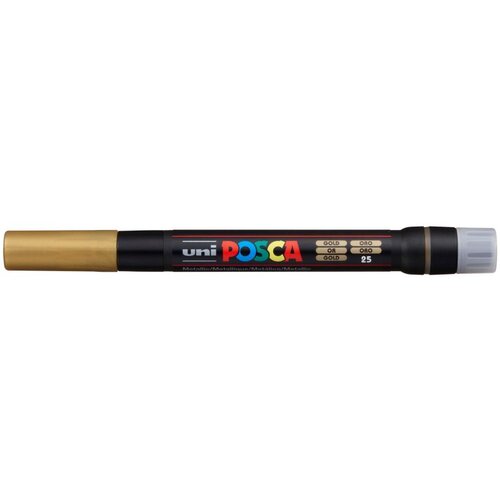 POSCA Uni flomaster; konica čopič; zlat, (21290457) Cene
