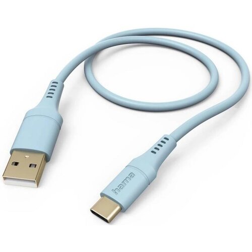 Hama polnilni/podatkovni kabel, fleksibilen, USB-A - USB-C, 1,5 m, moder, (5000277628) Cene